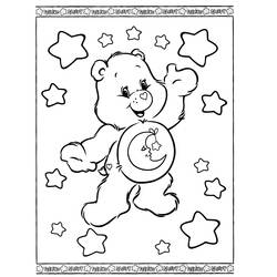 着色页: 护理熊 / Calinours - 免费可打印着色页