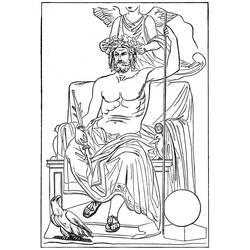 着色页: 罗马神话 (众神与女神) #110097 - 免费可打印着色页