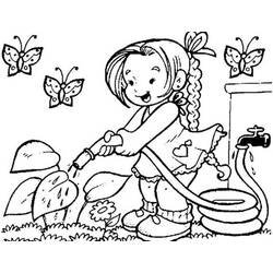 着色页: 园丁 (行业和专业) #98639 - 免费可打印着色页