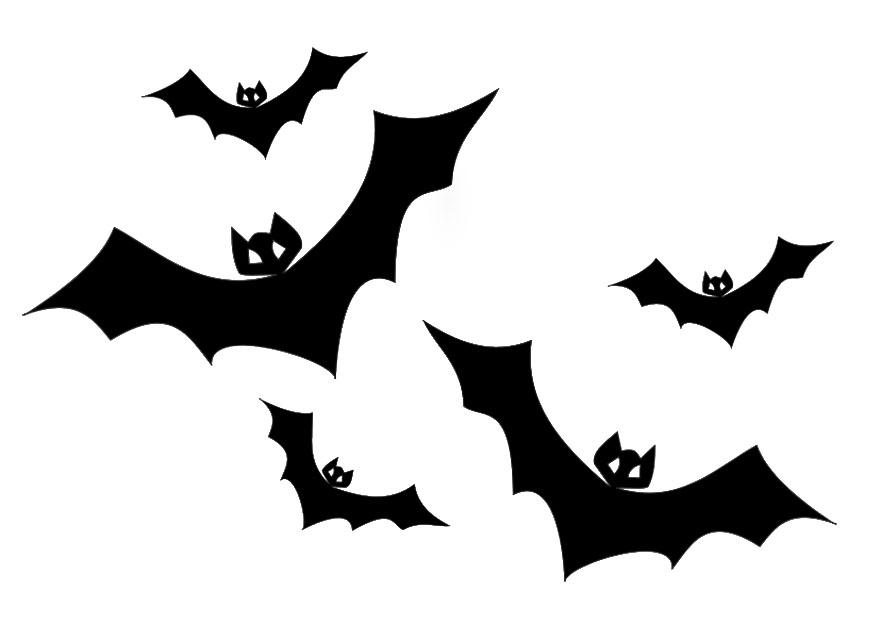 着色页: 蝙蝠 (动物) #2058 - 免费可打印着色页