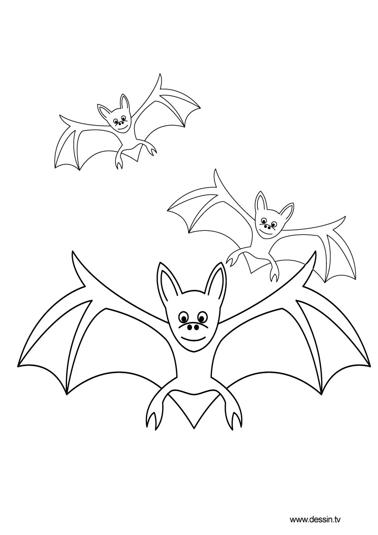 着色页: 蝙蝠 (动物) #2062 - 免费可打印着色页