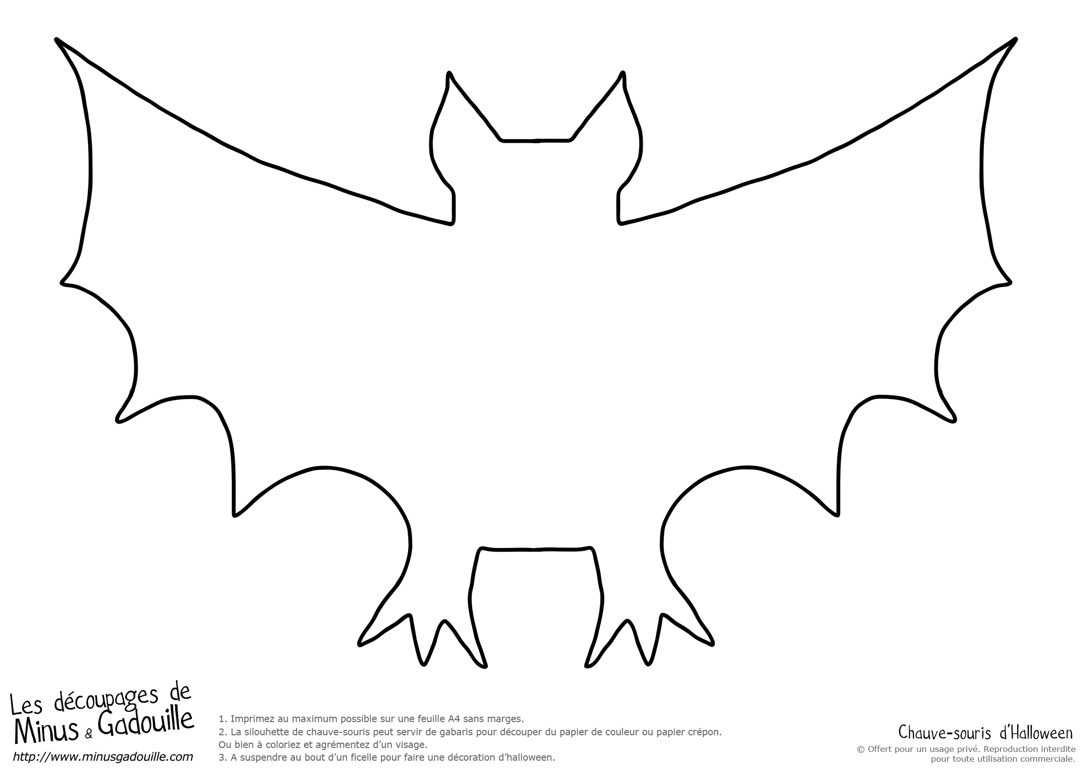 着色页: 蝙蝠 (动物) #2114 - 免费可打印着色页