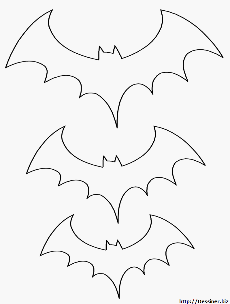 着色页: 蝙蝠 (动物) #2138 - 免费可打印着色页
