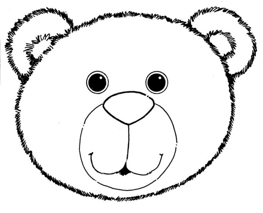 着色页: 熊 (动物) #12217 - 免费可打印着色页