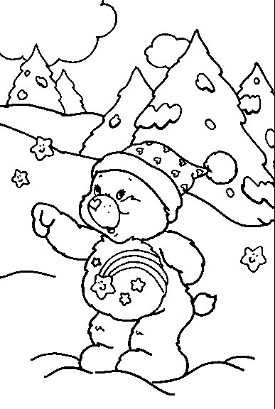 着色页: 熊 (动物) #12252 - 免费可打印着色页