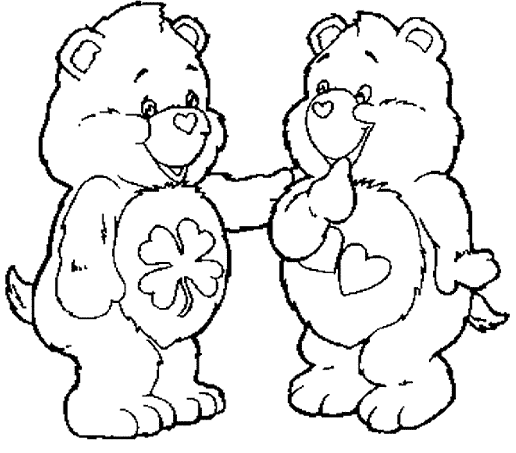 着色页: 熊 (动物) #12270 - 免费可打印着色页