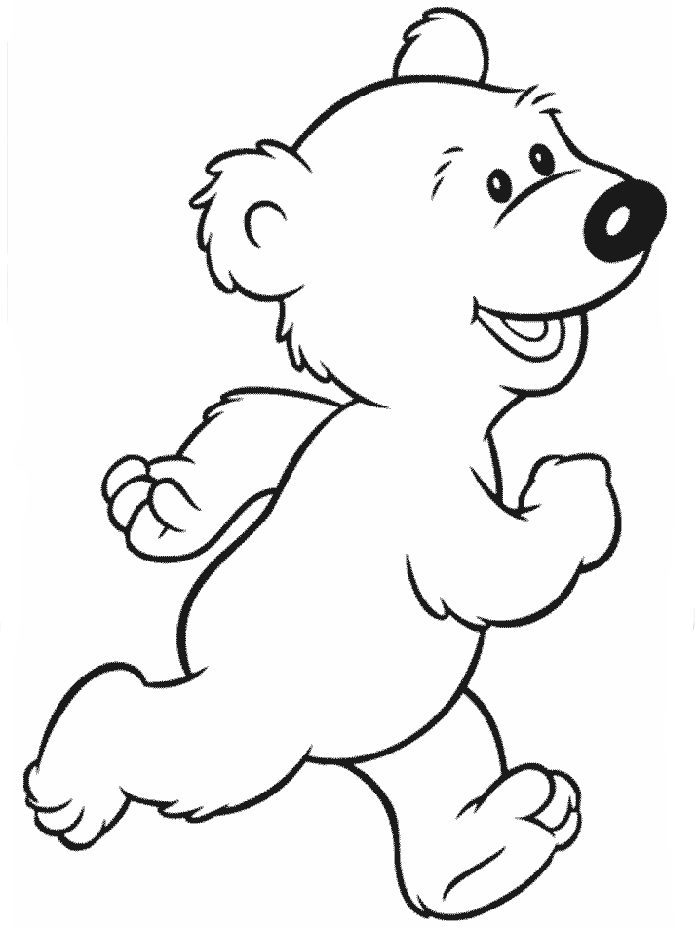 着色页: 熊 (动物) #12271 - 免费可打印着色页