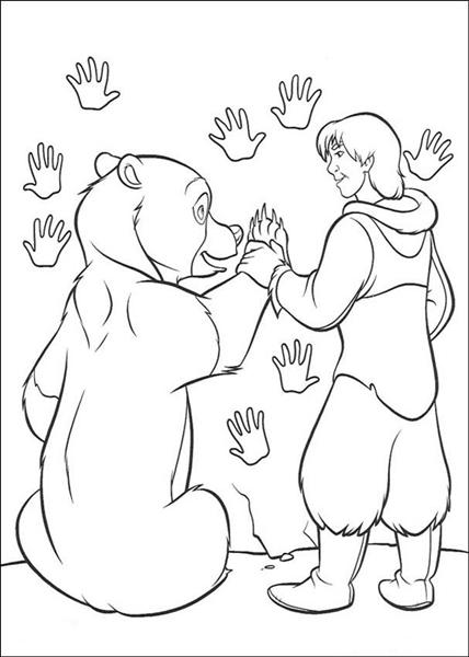 着色页: 熊 (动物) #12276 - 免费可打印着色页