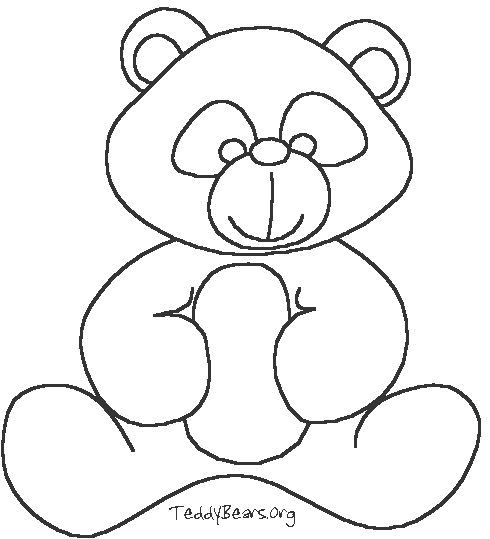 着色页: 熊 (动物) #12359 - 免费可打印着色页