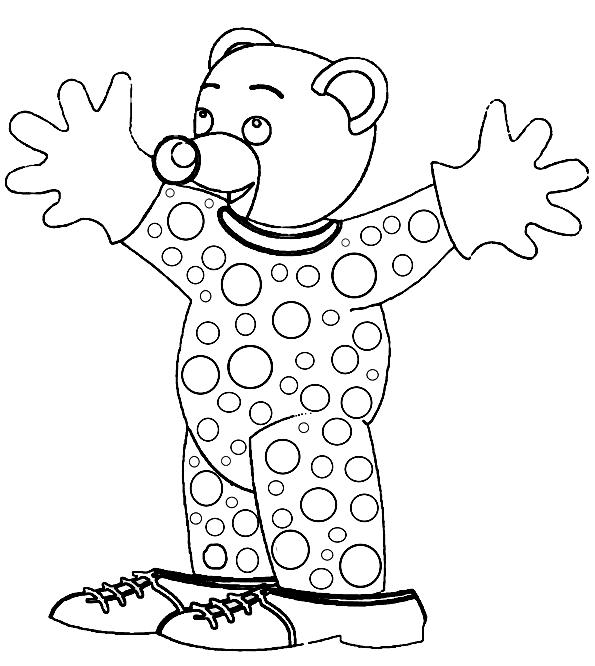 着色页: 熊 (动物) #12367 - 免费可打印着色页