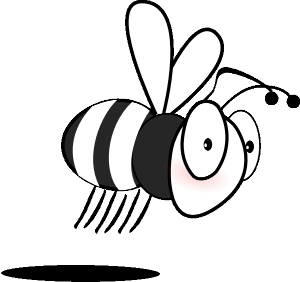 着色页: 蜜蜂 (动物) #96 - 免费可打印着色页