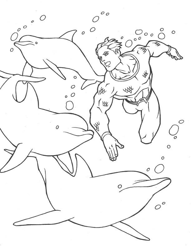 着色页: 白鲸 (动物) #1072 - 免费可打印着色页