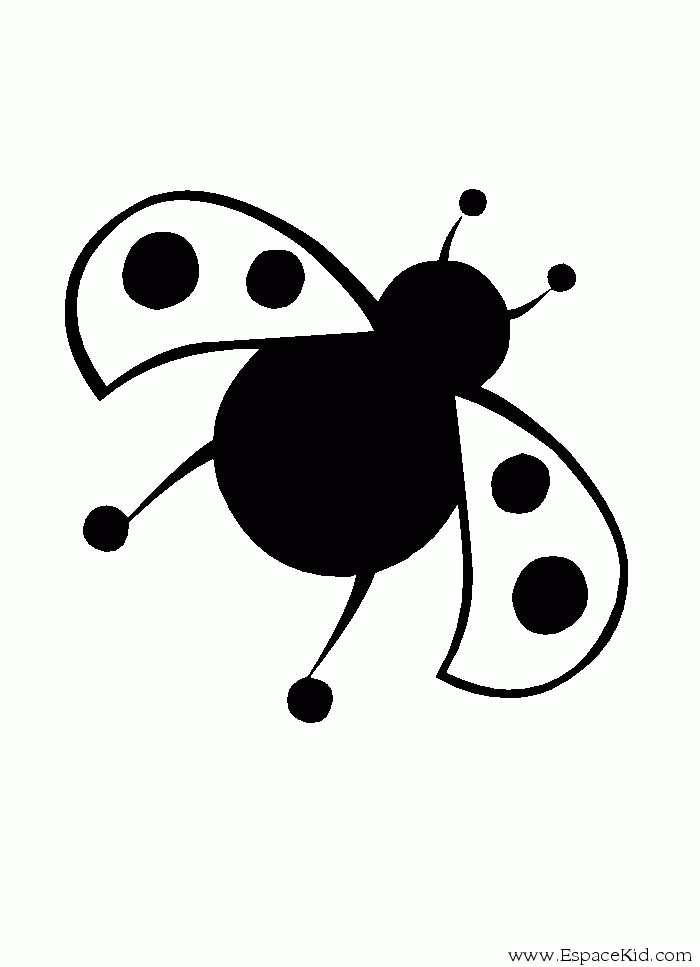 着色页: 瓢虫 (动物) #3531 - 免费可打印着色页