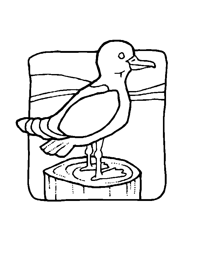着色页: 鸟类 (动物) #12146 - 免费可打印着色页