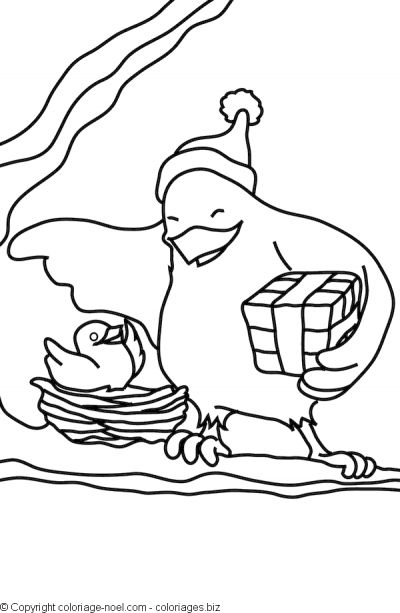 着色页: 小鸟 (动物) #20231 - 免费可打印着色页
