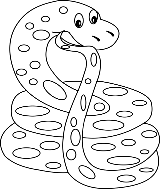着色页: 眼镜蛇 (动物) #3264 - 免费可打印着色页
