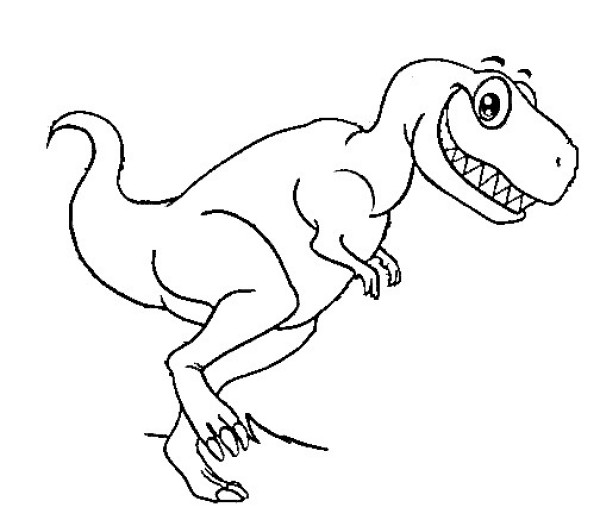 着色页: 恐龙 (动物) #5494 - 免费可打印着色页