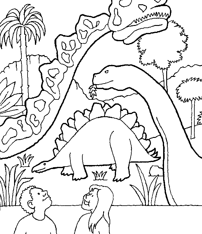 着色页: 恐龙 (动物) #5528 - 免费可打印着色页