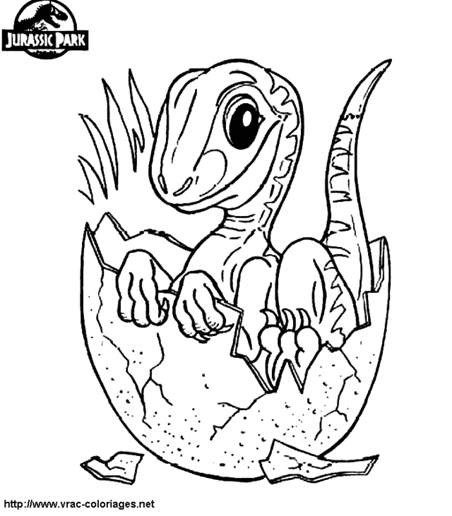 着色页: 恐龙 (动物) #5538 - 免费可打印着色页