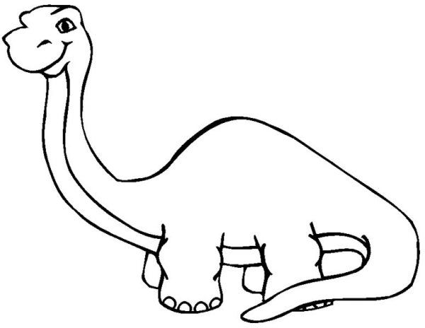 着色页: 恐龙 (动物) #5546 - 免费可打印着色页