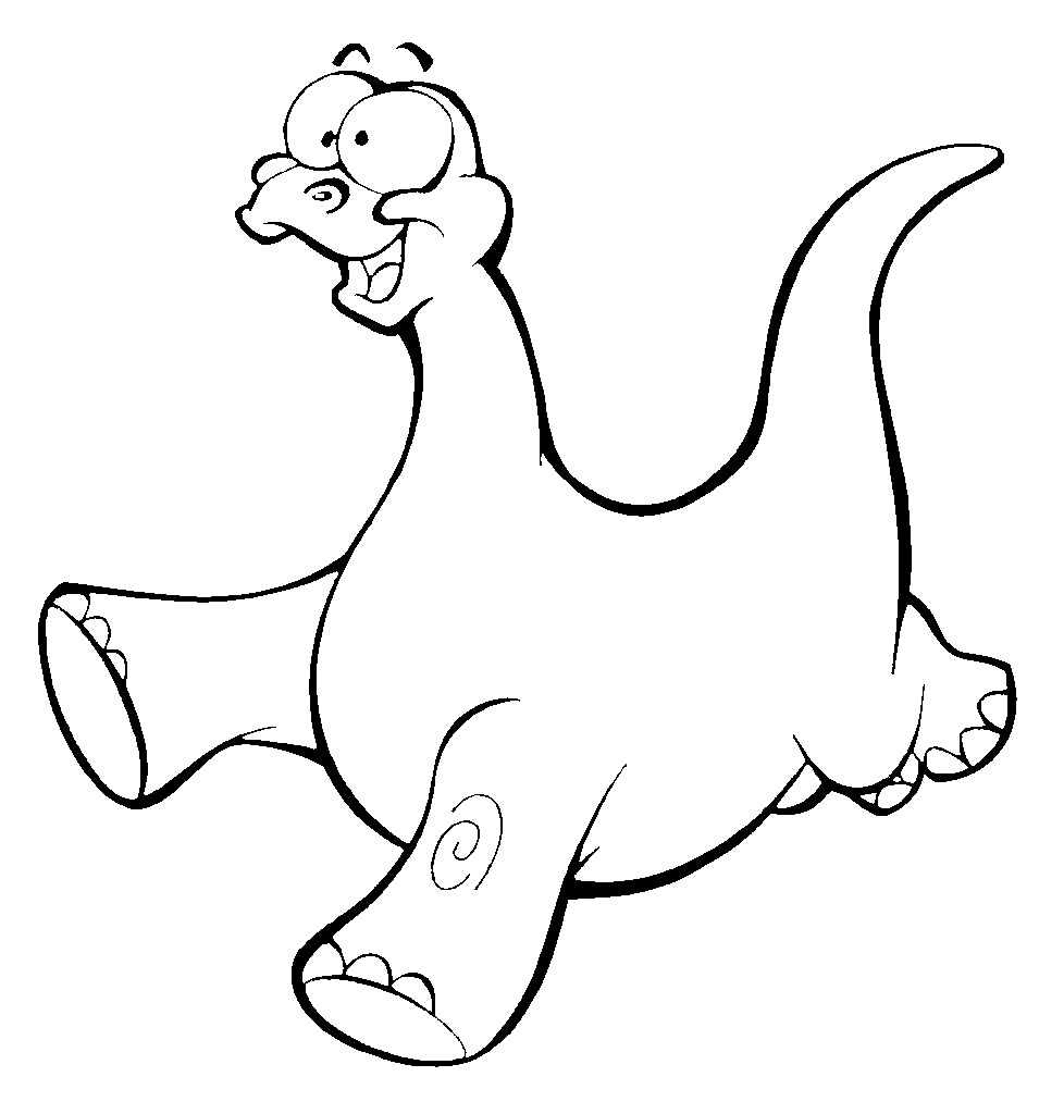 着色页: 恐龙 (动物) #5548 - 免费可打印着色页