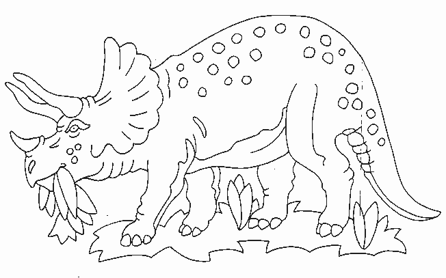着色页: 恐龙 (动物) #5557 - 免费可打印着色页
