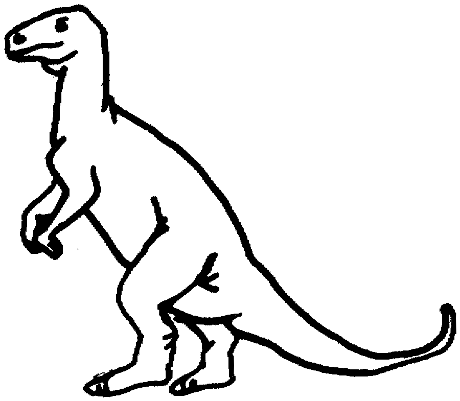 着色页: 恐龙 (动物) #5559 - 免费可打印着色页