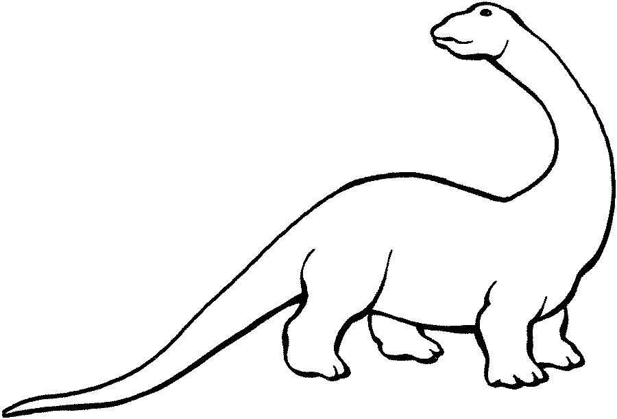 着色页: 恐龙 (动物) #5565 - 免费可打印着色页