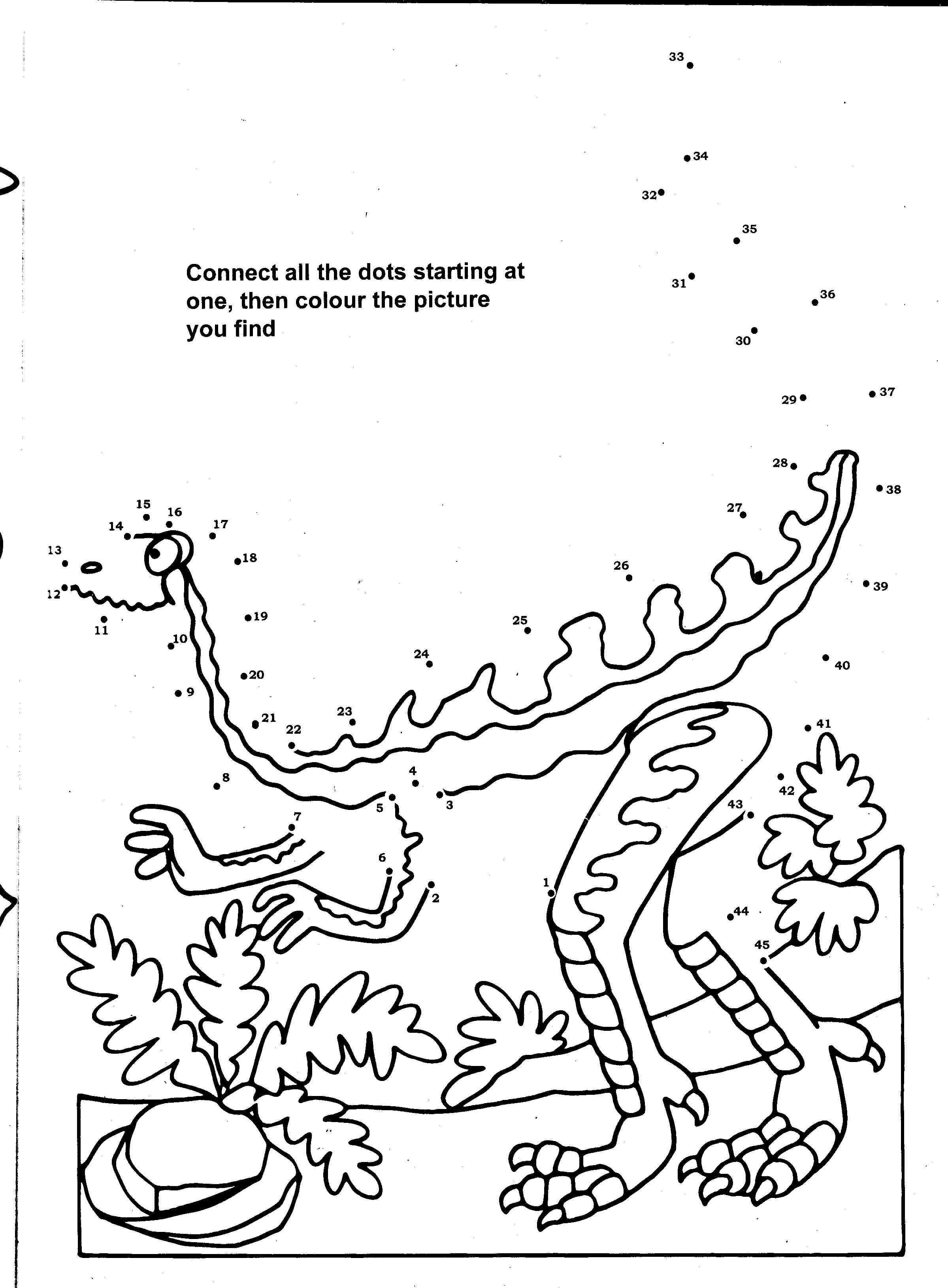 着色页: 恐龙 (动物) #5577 - 免费可打印着色页