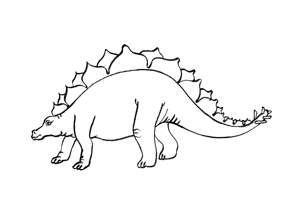 着色页: 恐龙 (动物) #5612 - 免费可打印着色页