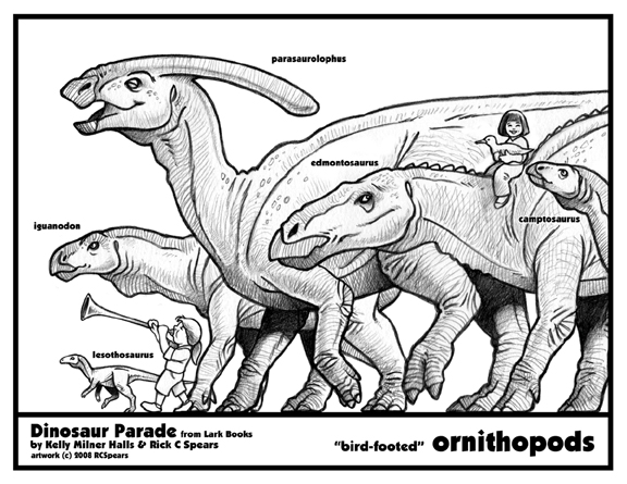 着色页: 恐龙 (动物) #5619 - 免费可打印着色页