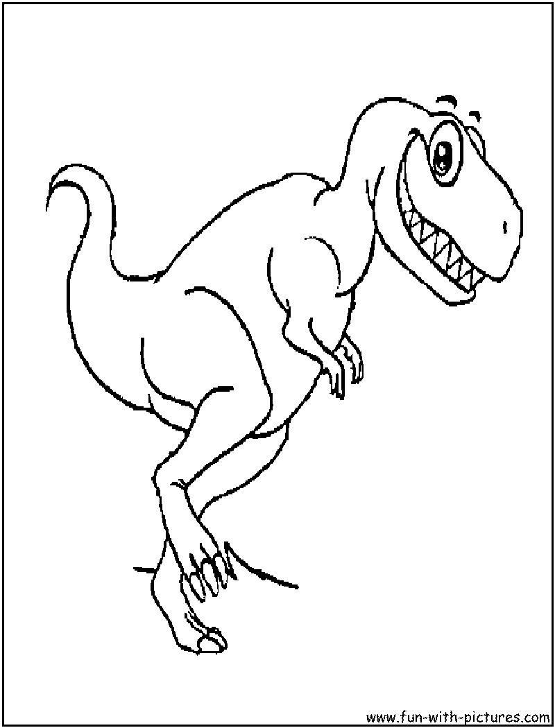 着色页: 恐龙 (动物) #5639 - 免费可打印着色页
