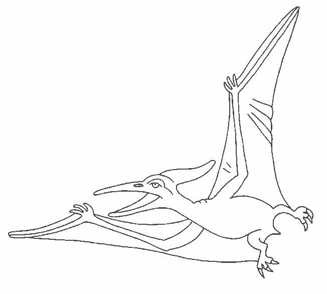 着色页: 恐龙 (动物) #5642 - 免费可打印着色页