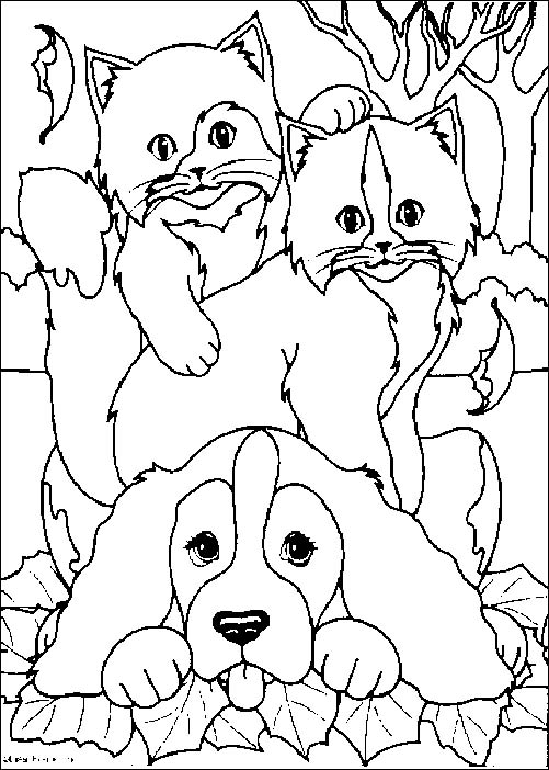 着色页: 狗 (动物) #3172 - 免费可打印着色页