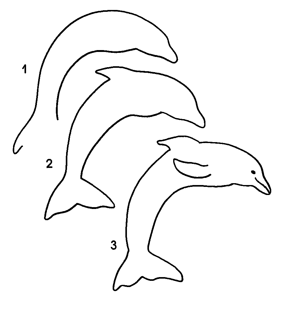着色页: 海豚 (动物) #5267 - 免费可打印着色页