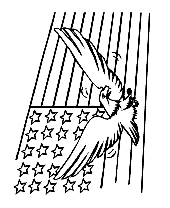 着色页: 鹰 (动物) #332 - 免费可打印着色页