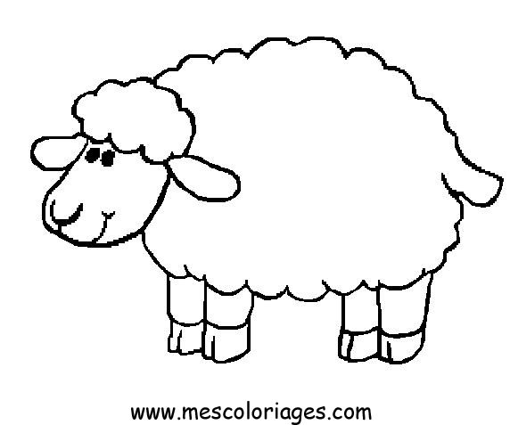 着色页: 农场动物 (动物) #21453 - 免费可打印着色页