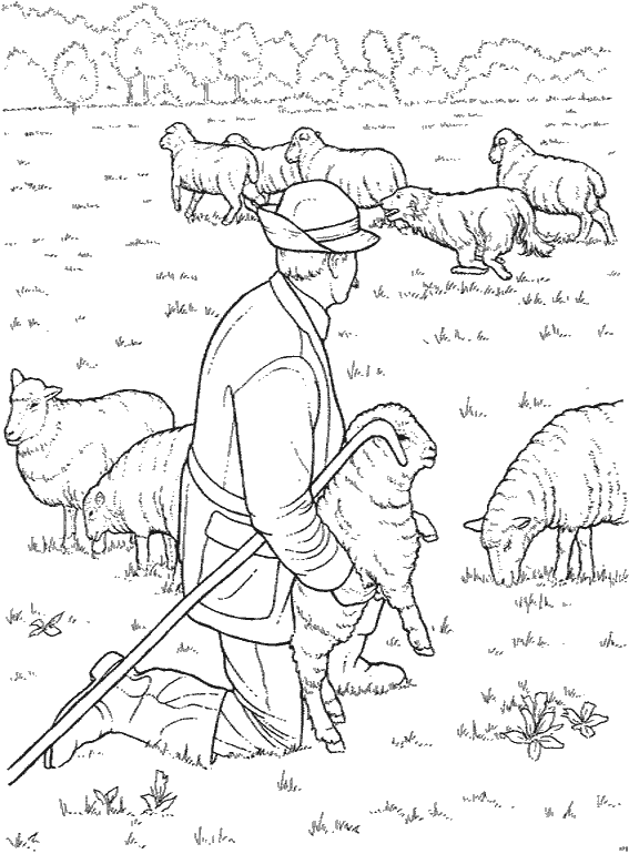 着色页: 农场动物 (动物) #21552 - 免费可打印着色页