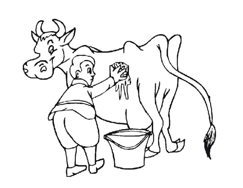 着色页: 农场动物 (动物) #21557 - 免费可打印着色页