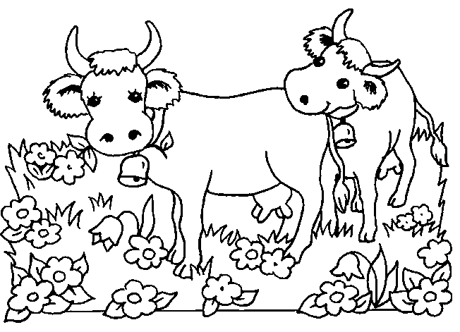 着色页: 农场动物 (动物) #21559 - 免费可打印着色页