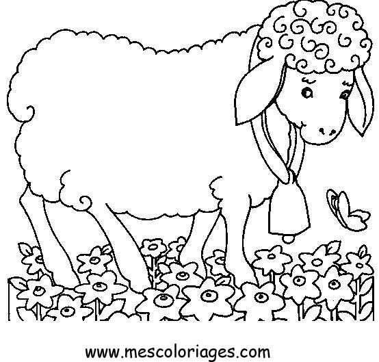 着色页: 农场动物 (动物) #21576 - 免费可打印着色页