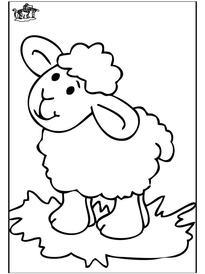 着色页: 农场动物 (动物) #21626 - 免费可打印着色页