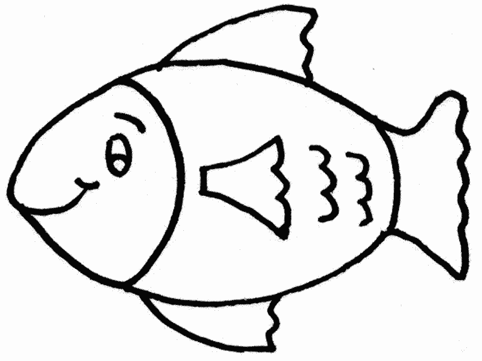 着色页: 鱼 (动物) #17028 - 免费可打印着色页
