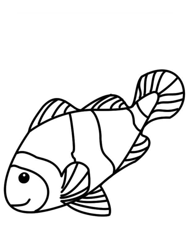 着色页: 鱼 (动物) #17038 - 免费可打印着色页
