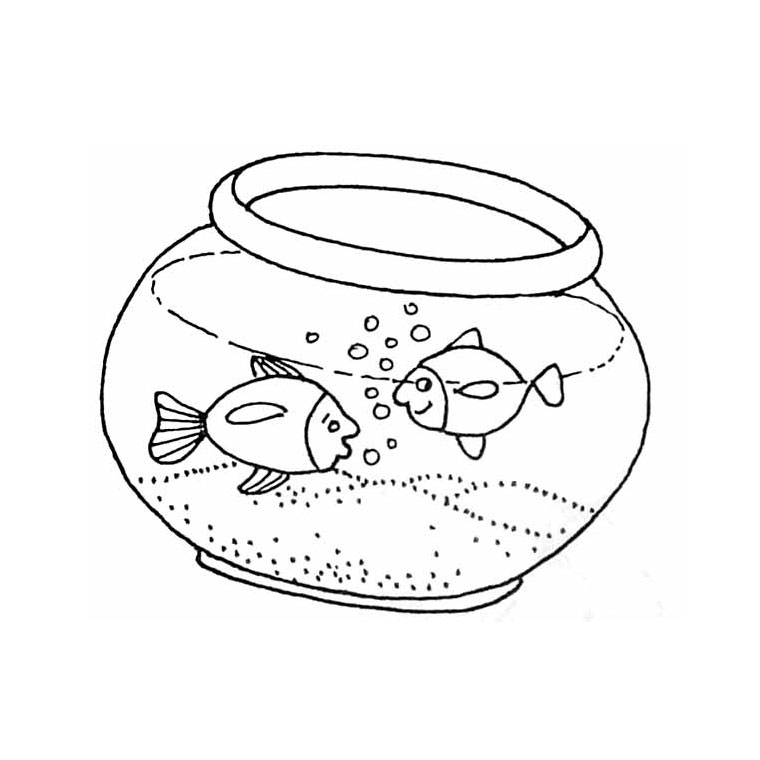 着色页: 鱼 (动物) #17083 - 免费可打印着色页