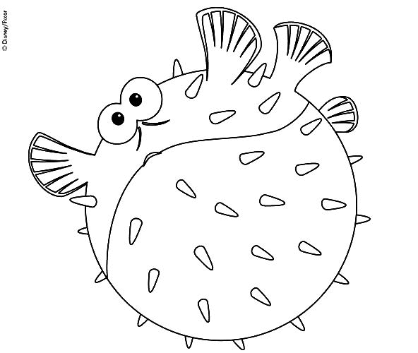着色页: 鱼 (动物) #17097 - 免费可打印着色页