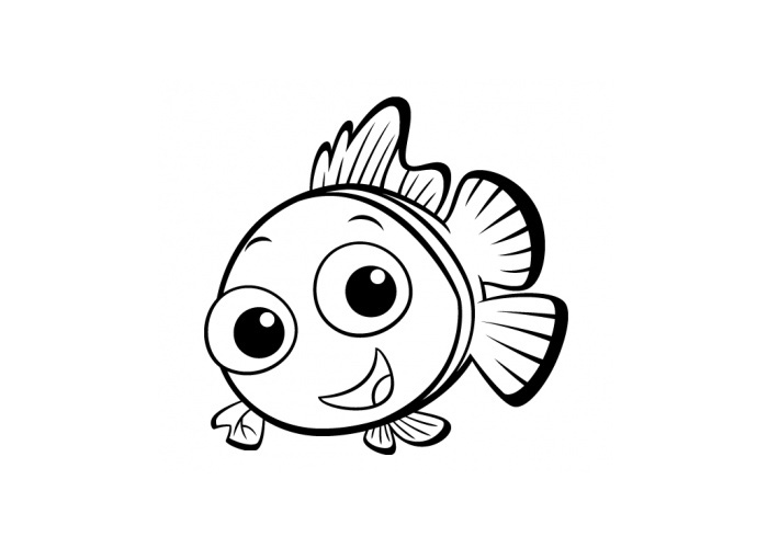 着色页: 鱼 (动物) #17182 - 免费可打印着色页