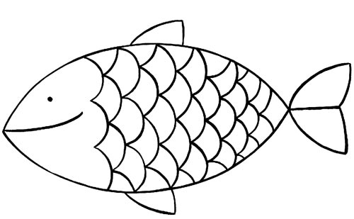 着色页: 鱼 (动物) #17200 - 免费可打印着色页