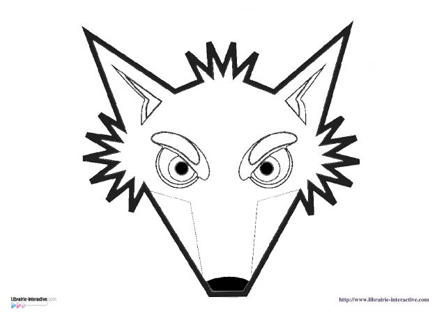 着色页: 狐狸 (动物) #15054 - 免费可打印着色页