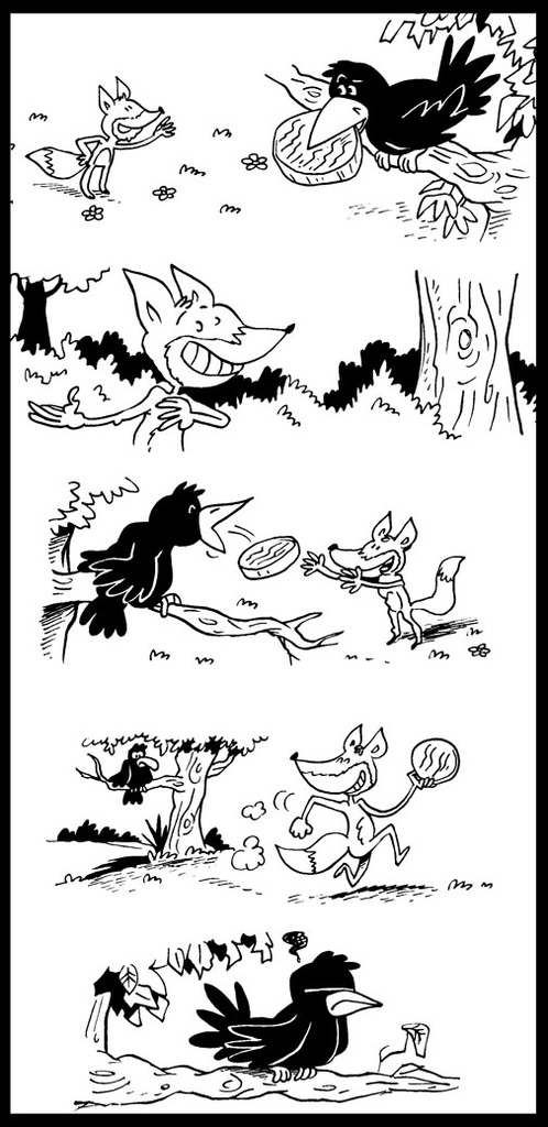 着色页: 狐狸 (动物) #15097 - 免费可打印着色页